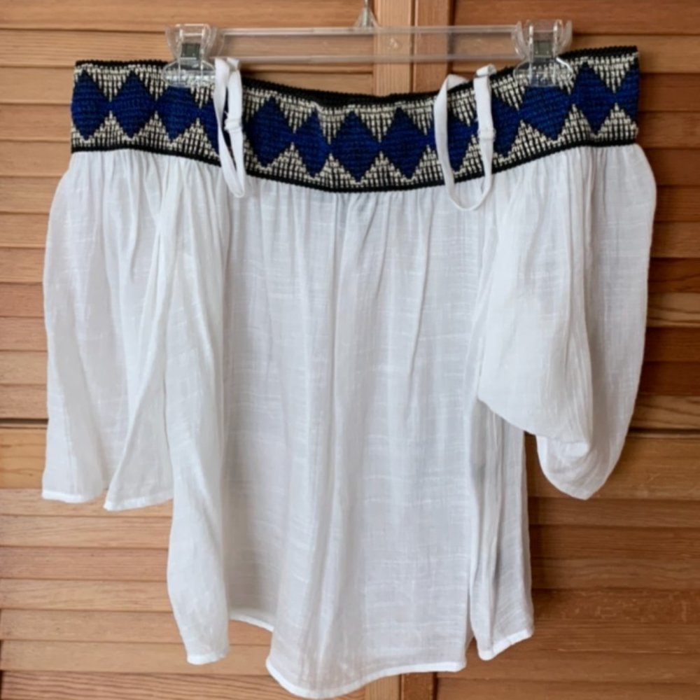 Off Shoulder Top w/ Adjustable Straps